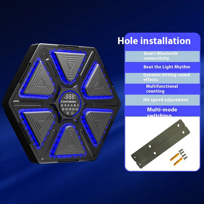 Smart Beat Punching Wall Trainer Home Workout Rhythm Hanging