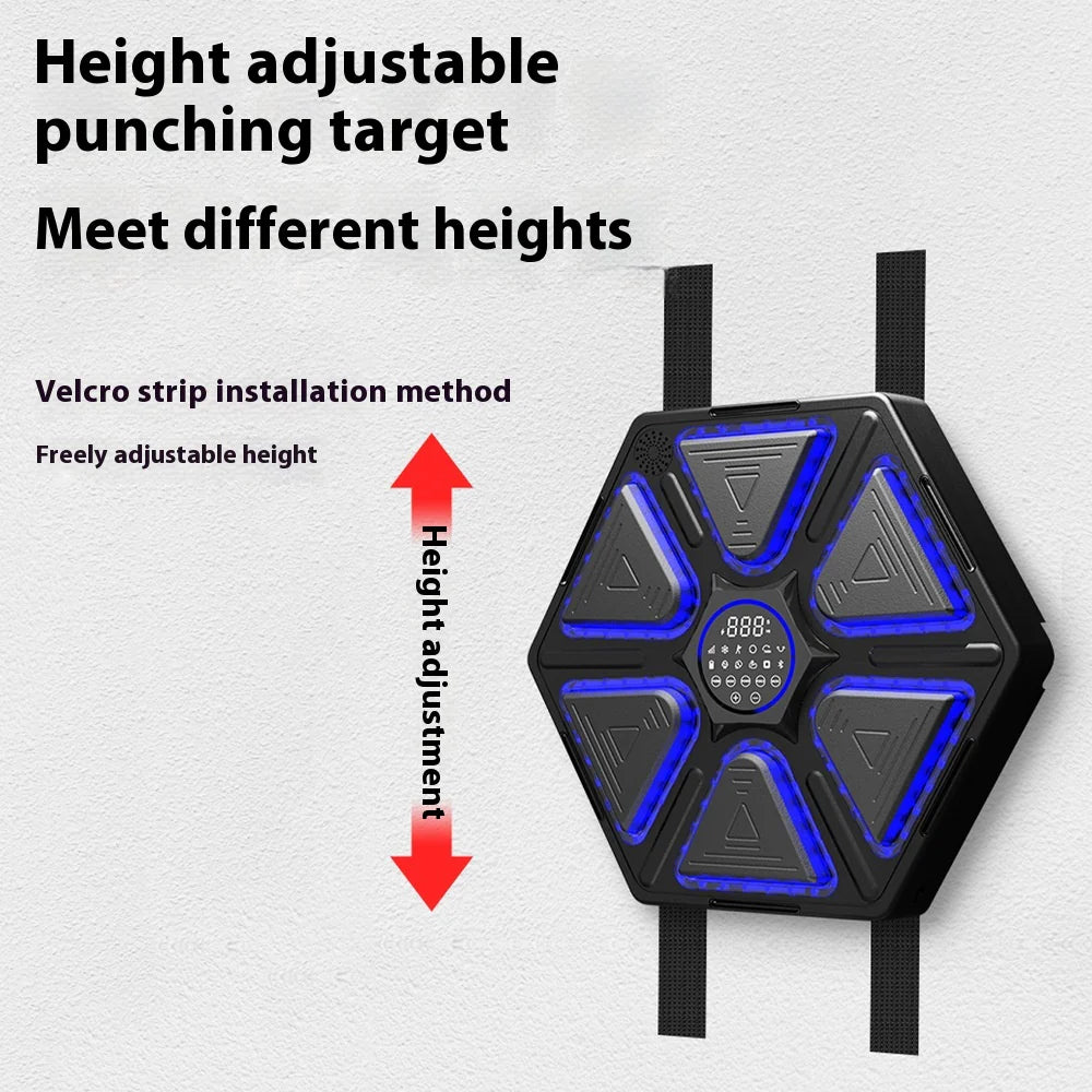 Smart Beat Punching Wall Trainer Home Workout Rhythm Hanging