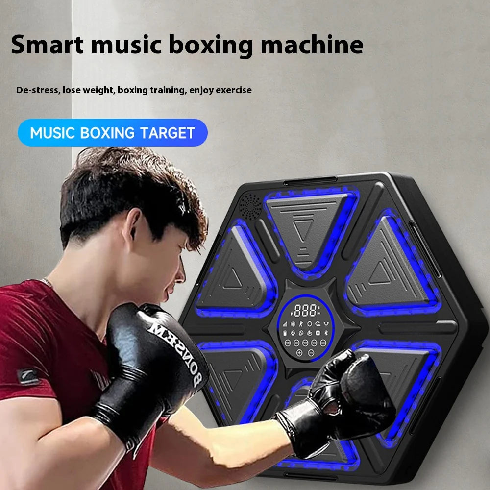 Smart Beat Punching Wall Trainer Home Workout Rhythm Hanging
