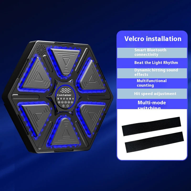 Smart Beat Punching Wall Trainer Home Workout Rhythm Hanging